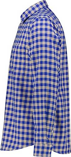 Marc O'Polo Herren Freizeithemd Regular Fit Langarm