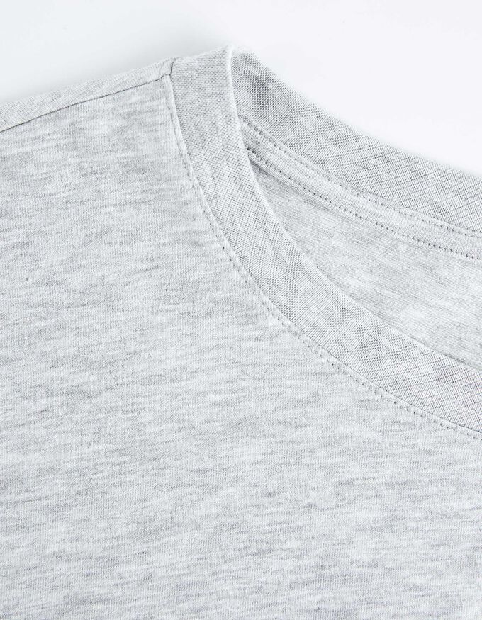 Langarmshirt - Rundhals-Ausschnitt