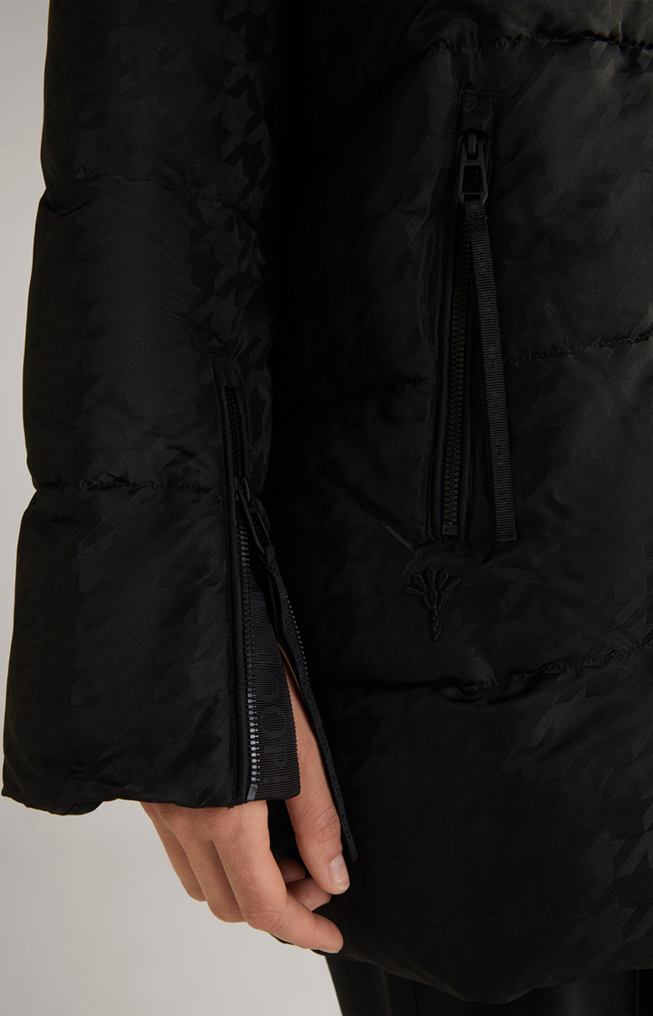 Jacke in Schwarz gemustert