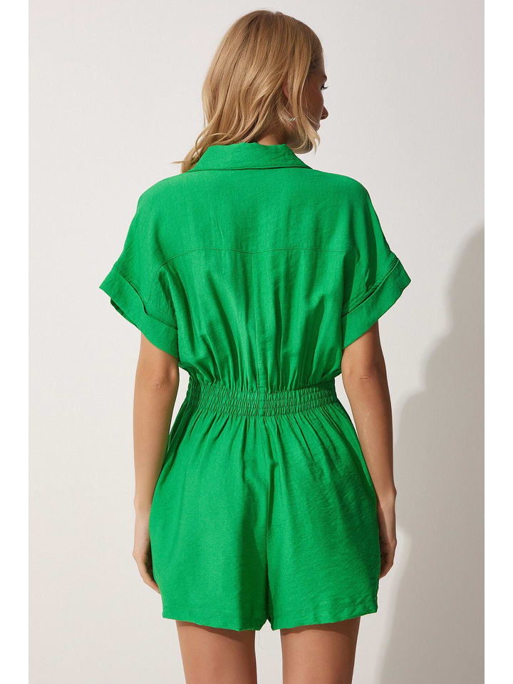 Happiness Istanbul Jumpsuit in Grün günstig kaufen