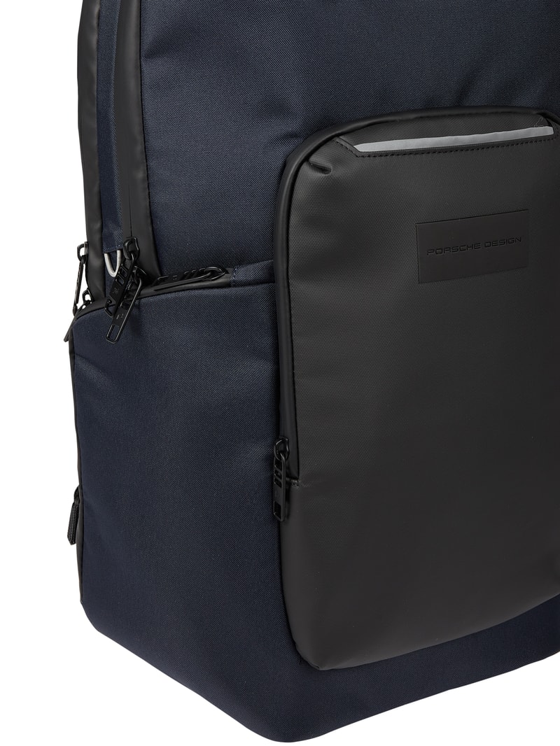 Rucksack mit USB-Anschluss - wasserdicht in dunkelblau