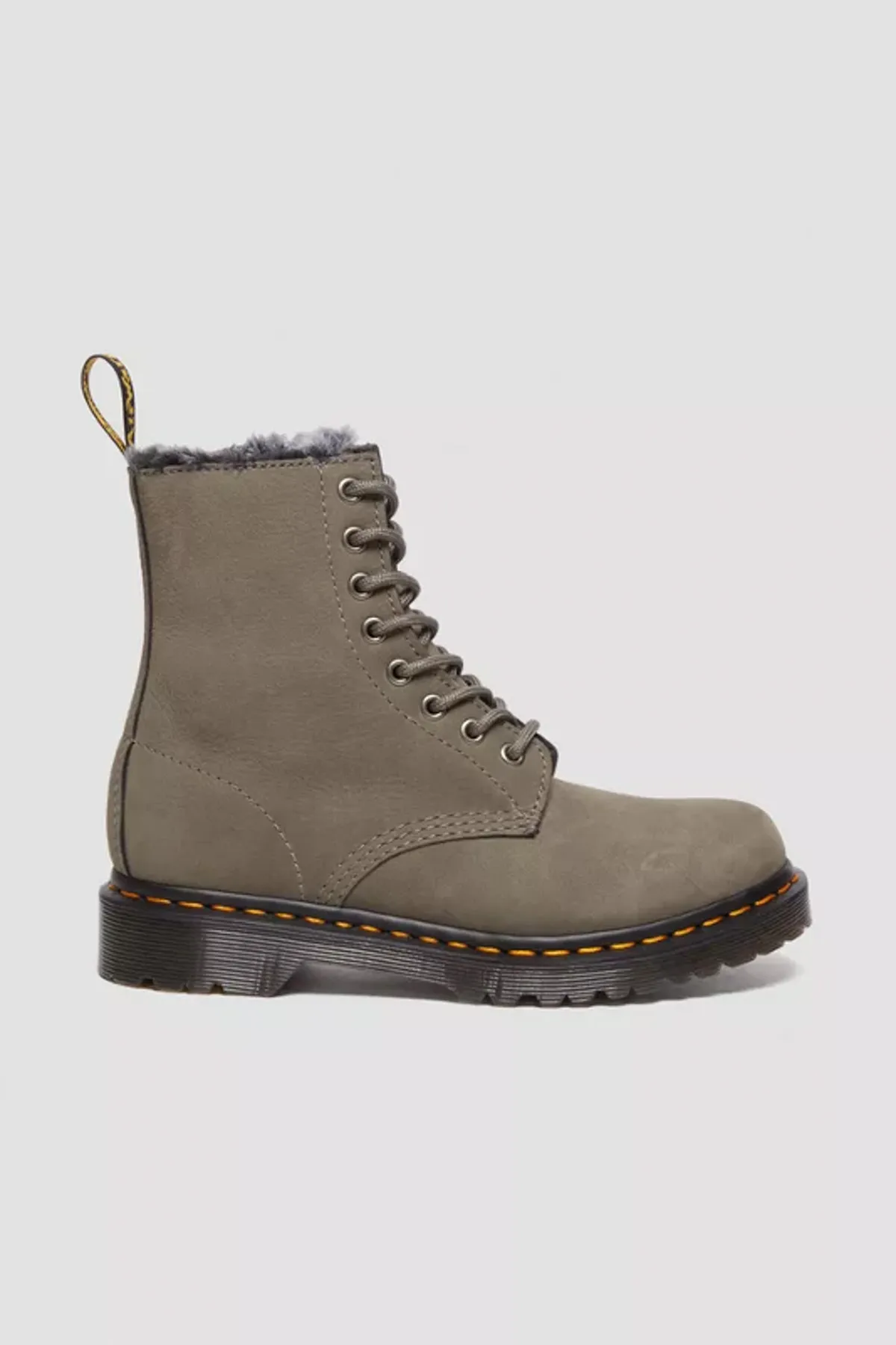 Dr. Martens  Stiefelette - Grau - Blockabsatz