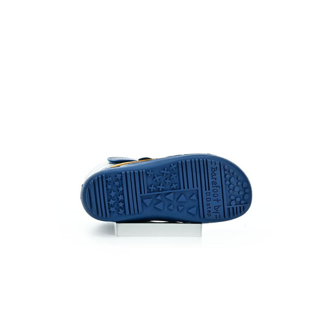 D.D.Step W063-42754 Bermuda Blue Winterbarfußschuhe