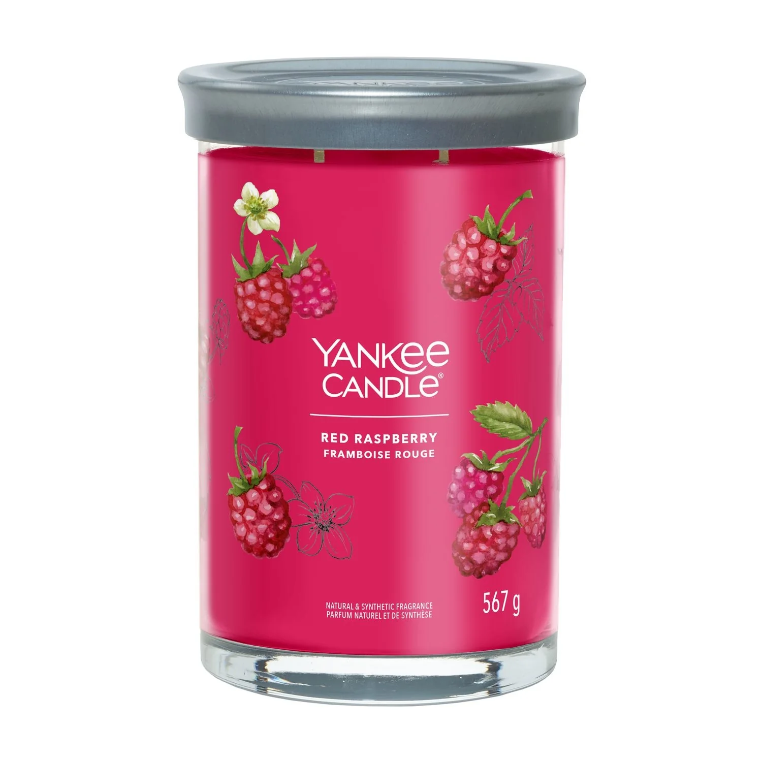 Signature Tumbler Candles Црвена малина - мирисна свећа