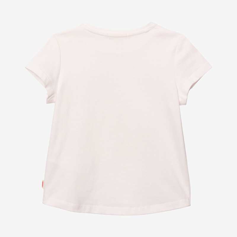 T-shirt bébé fille visuel pivoine beige Catimini
