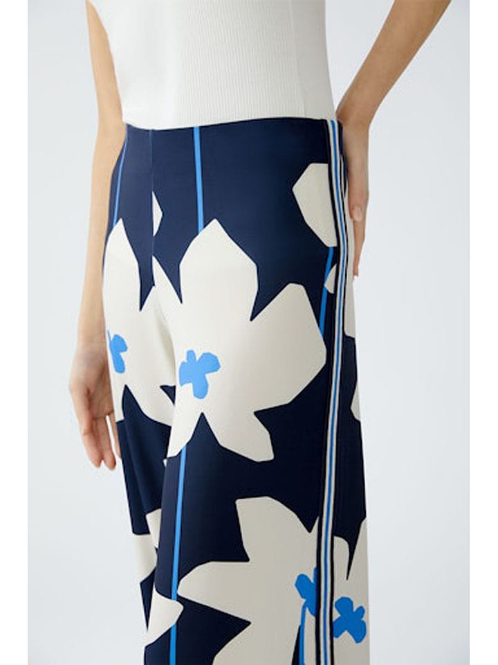 Oui Hose in Dunkelblau günstig kaufen