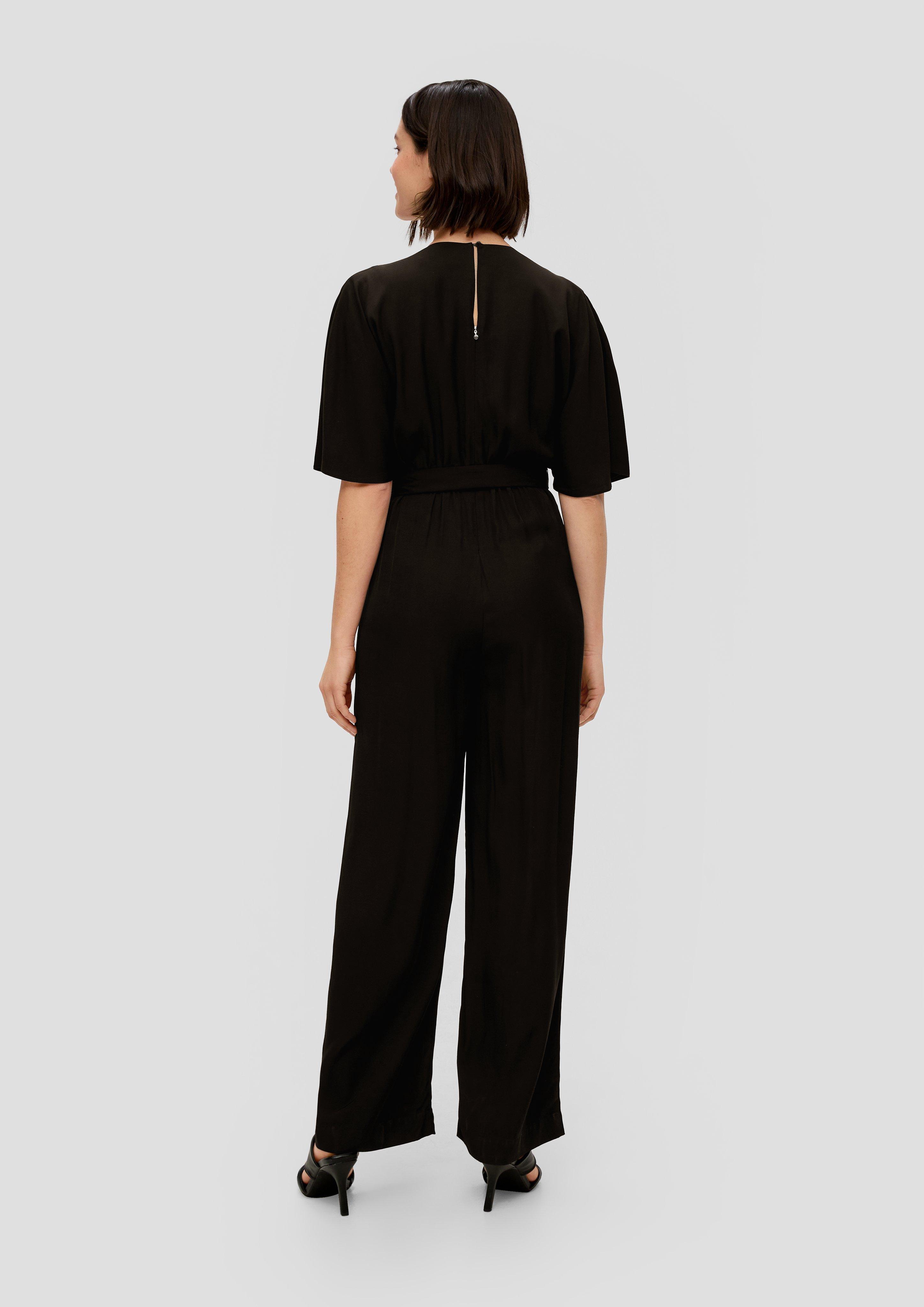 Jumpsuit mit Bindedetail  2141704-9999