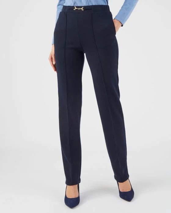 Pantalon droit maille milano chaude Thermolactyl