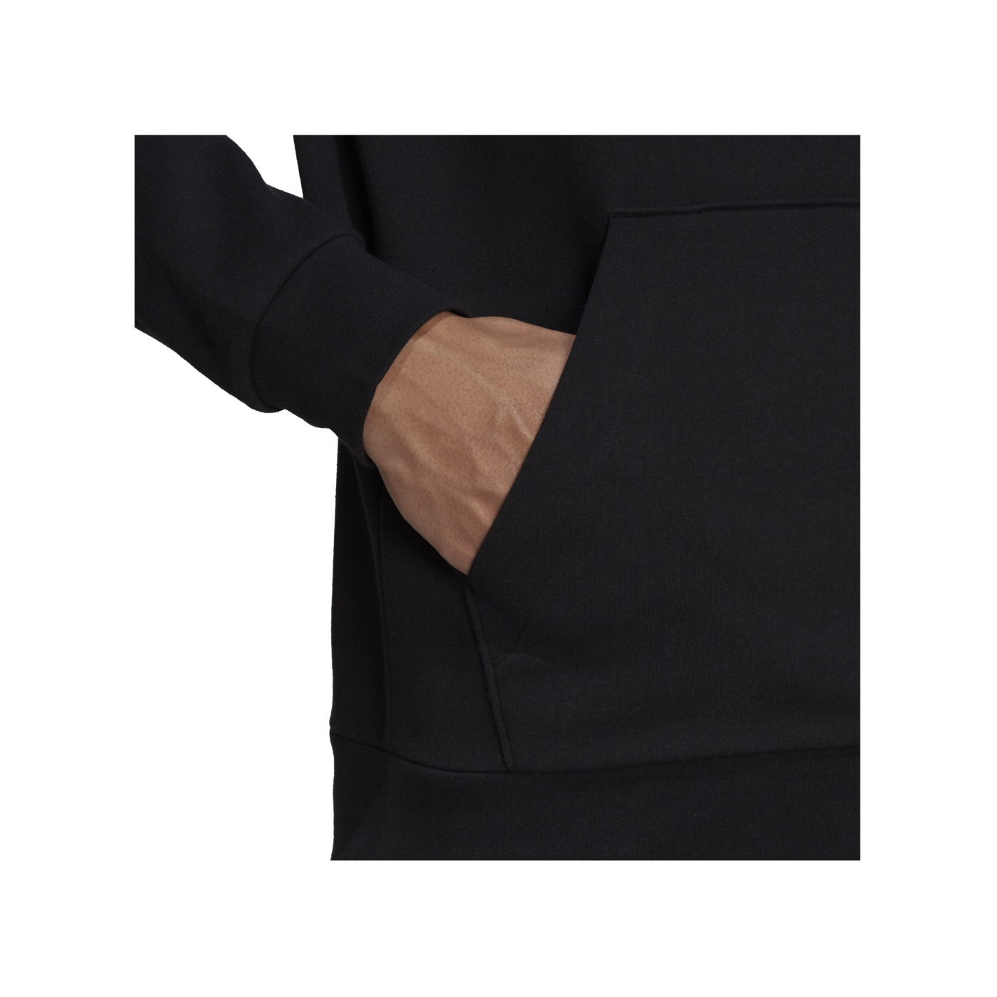 adidas Essentials Feel Cozy Hoody Schwarz