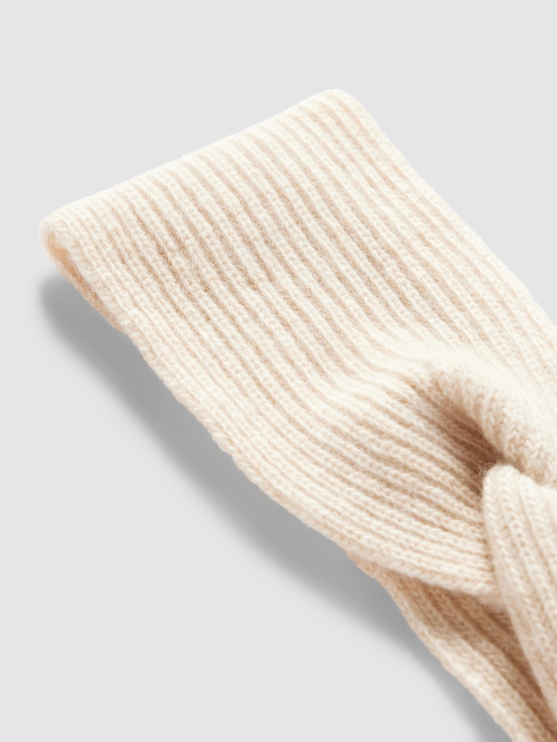 Stirnband in Wickel-Optik in sand
