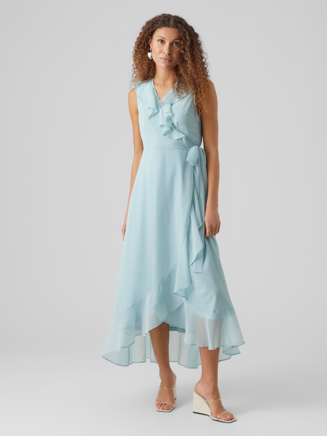 VMSILLE Langes Kleid