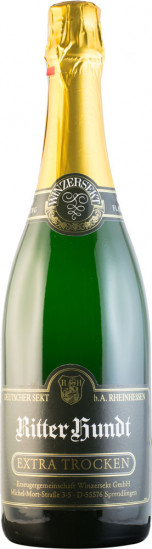 Ritter Hundt Sekt extra trocken - Weingut Schloßgartenhof