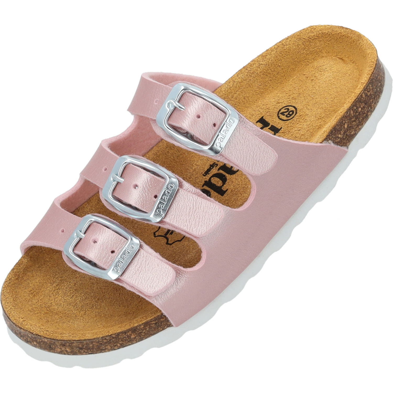 Palado Kids Capri G Metallic, Pantoletten, Kinder, Rosa