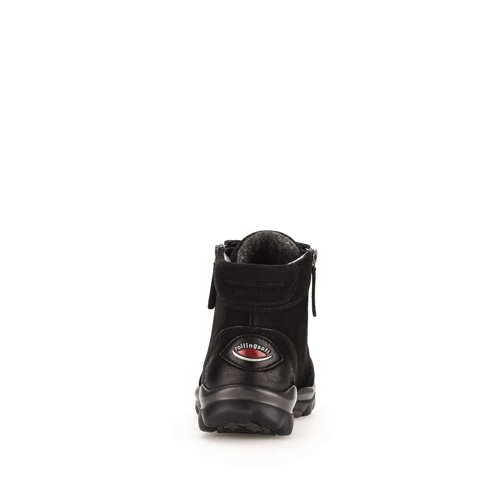 rollingsoft Schnürstiefelette schwarz