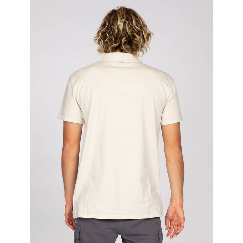 RUSTY COMP WASH SHORT SLEEVE POLO Poloshirt Herren