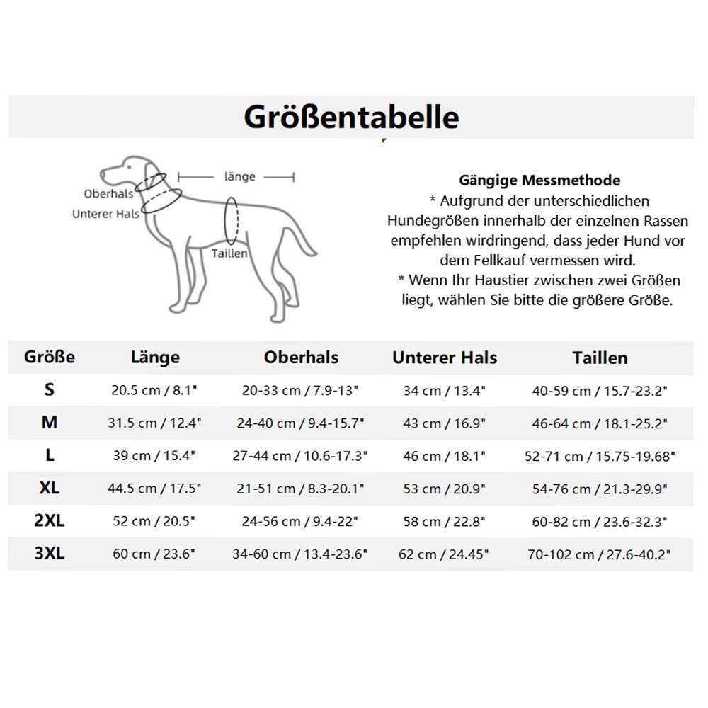 LAPA HOME Hundemantel Hund Wintermantel Wasserdicht Haustiermantel Hundejacke mit Stehkragen, Warm, Winddicht, Reflektierend Fleecejacke für Hunde Katzen
