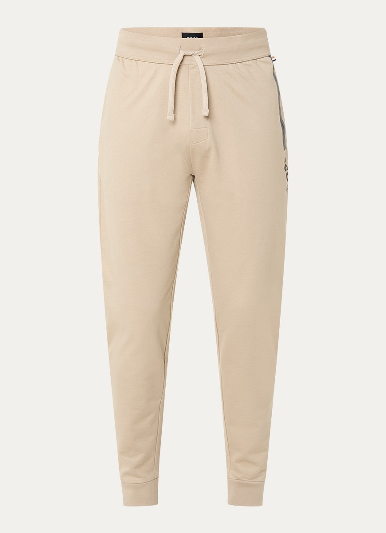 HUGO BOSS Authentic siaurėjančios kelnės su logotipu