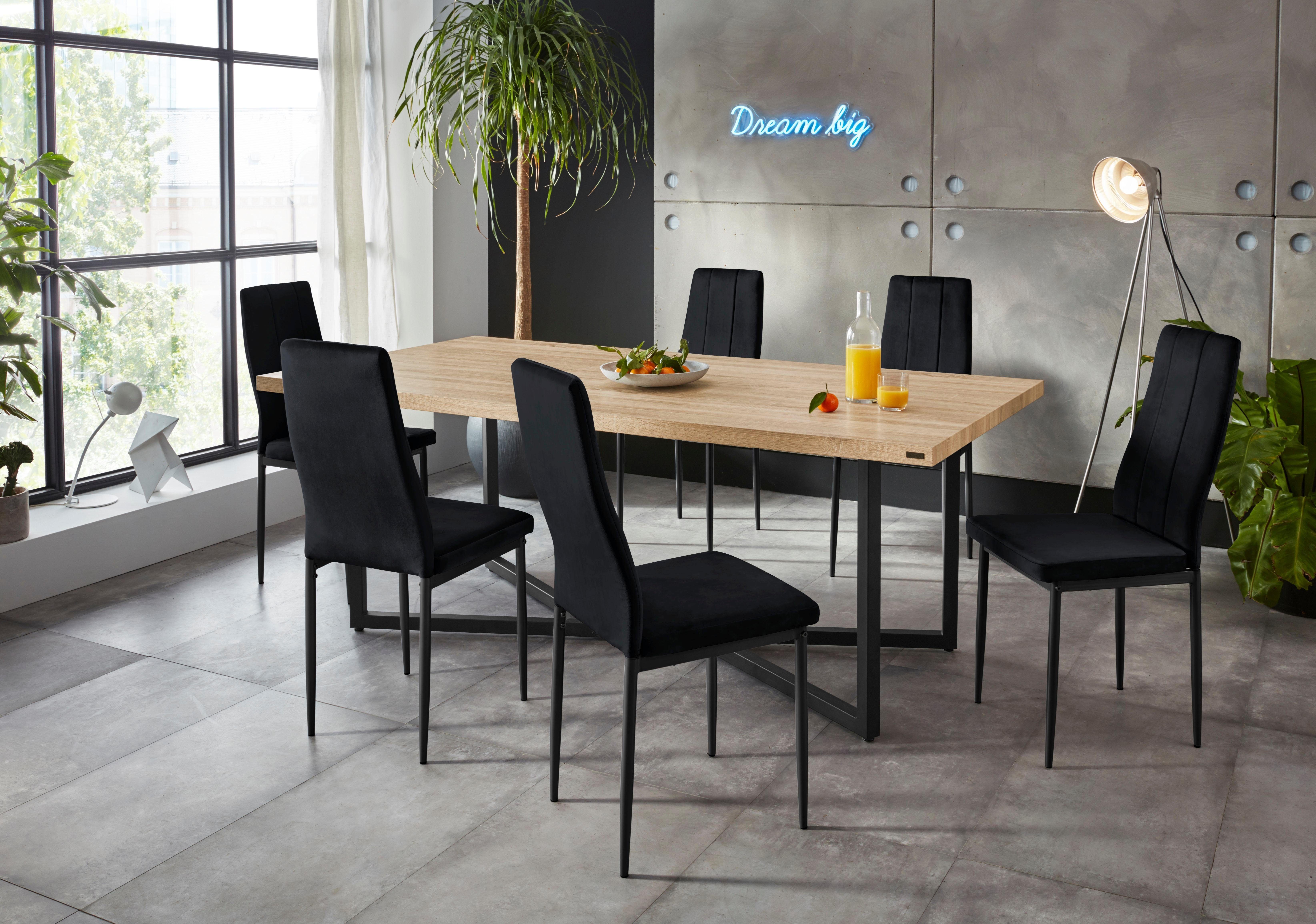 INOSIGN 4-Fußstuhl Remus (Set, 2 St), im 1er,2er und 4er Set erhältlich, unterschiedliche Bezugsqualitäten