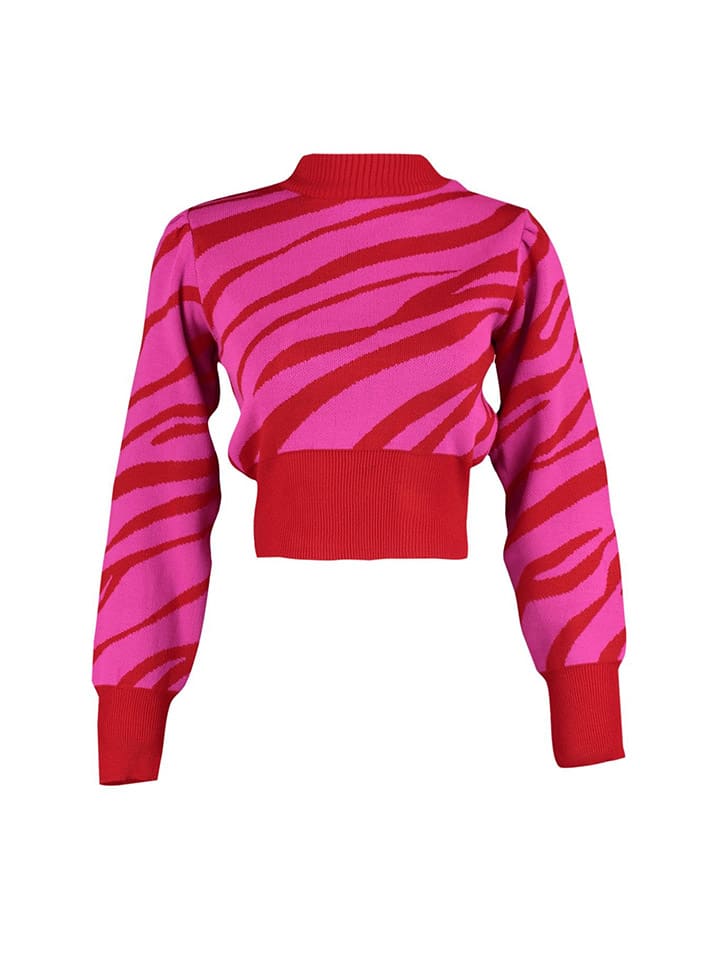 trendyol Pullover in Pink/ Rot günstig kaufen