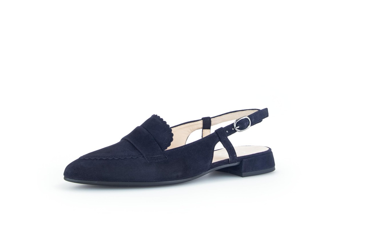 GABOR Sling-Pumps blau