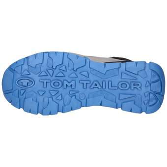 Tom Tailor Schnür Boots in schwarz