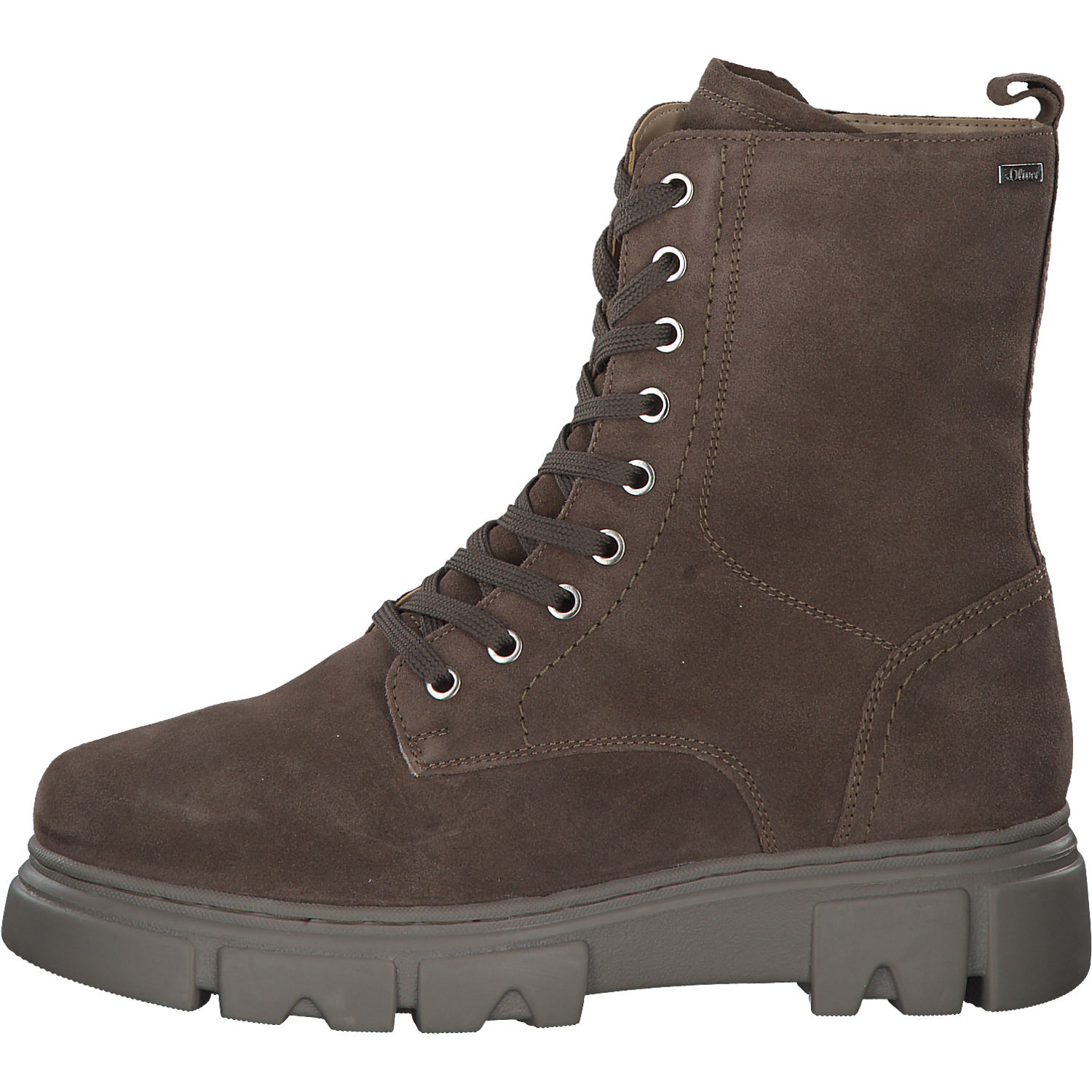 s. Oliver 26234, Schnürstiefel, Damen, Braun