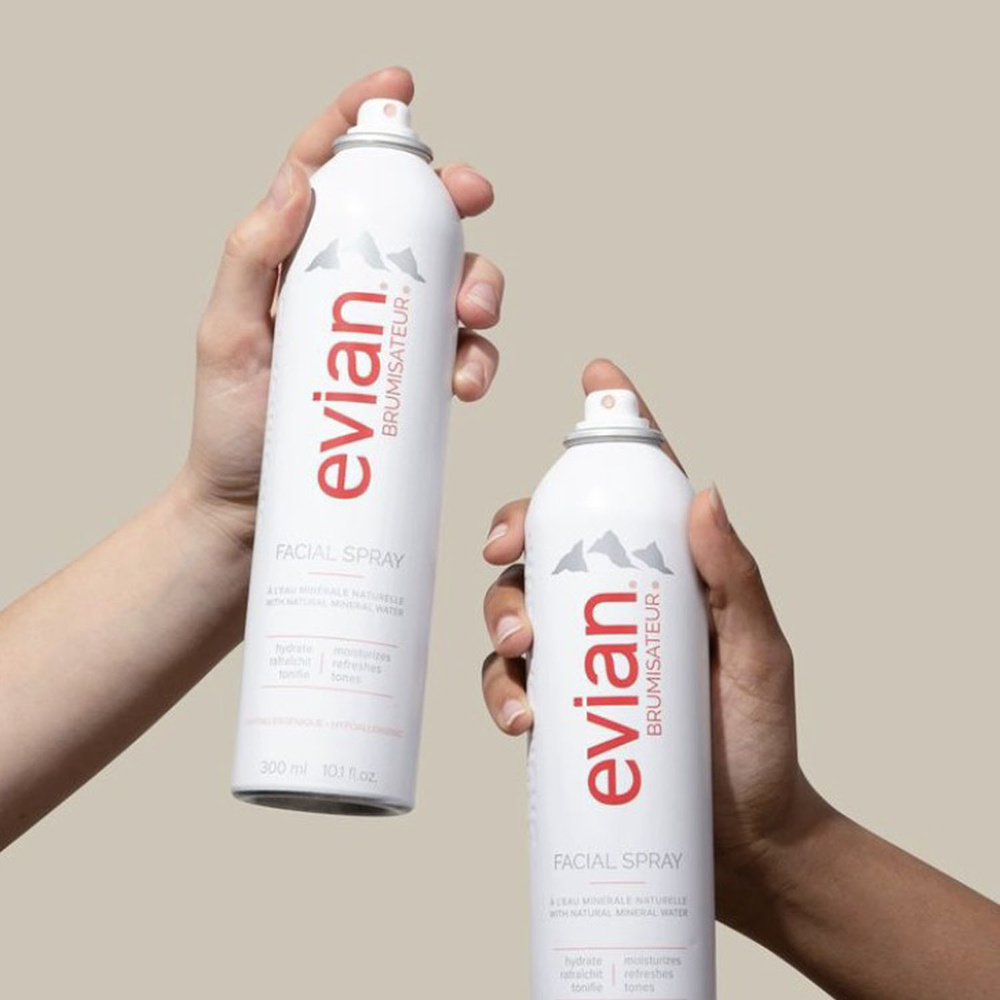 evian Brumisateur® evian® 50ml Spray à l'eau minérale naturelle
