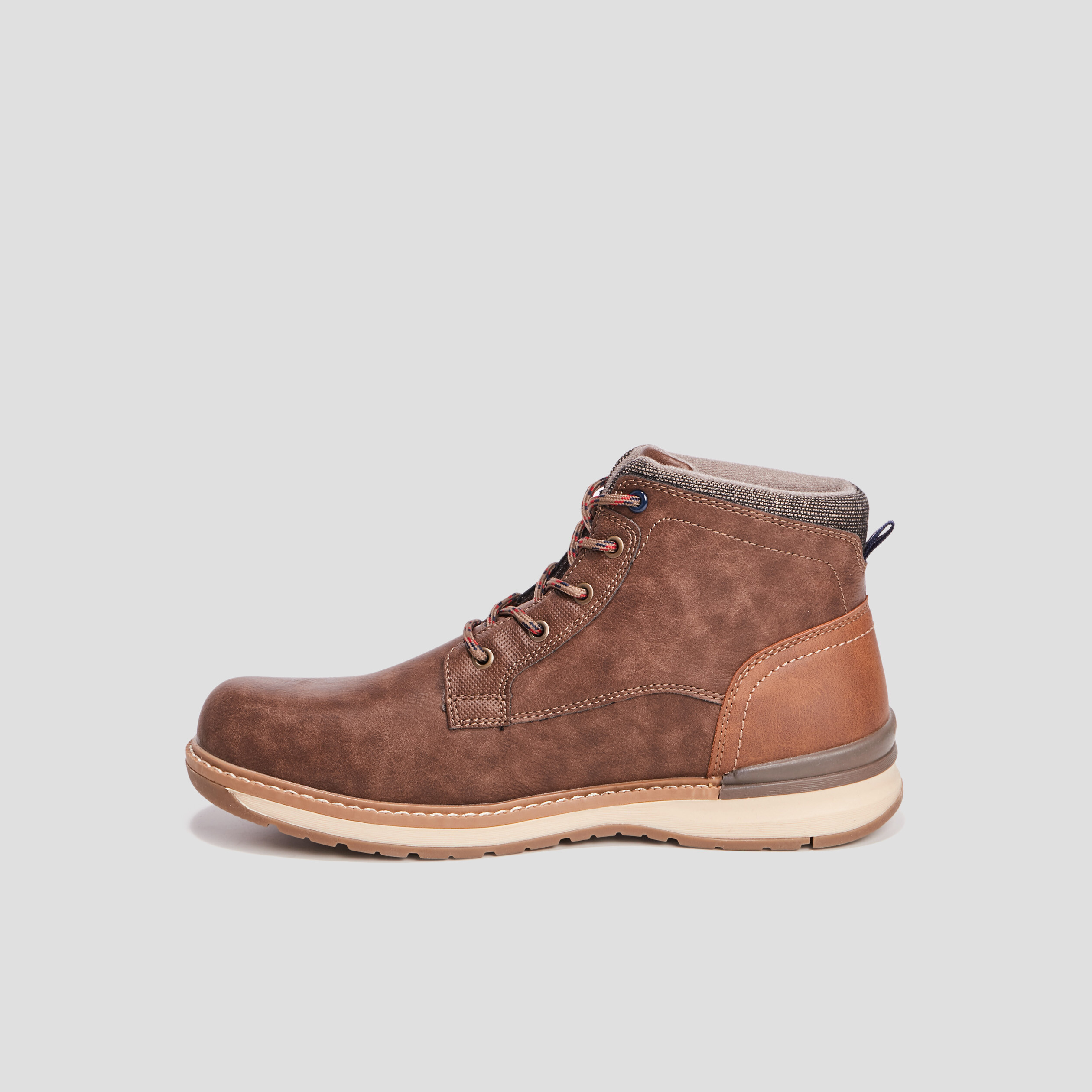 Bottines à lacets Trappeur marron homme | La Halle