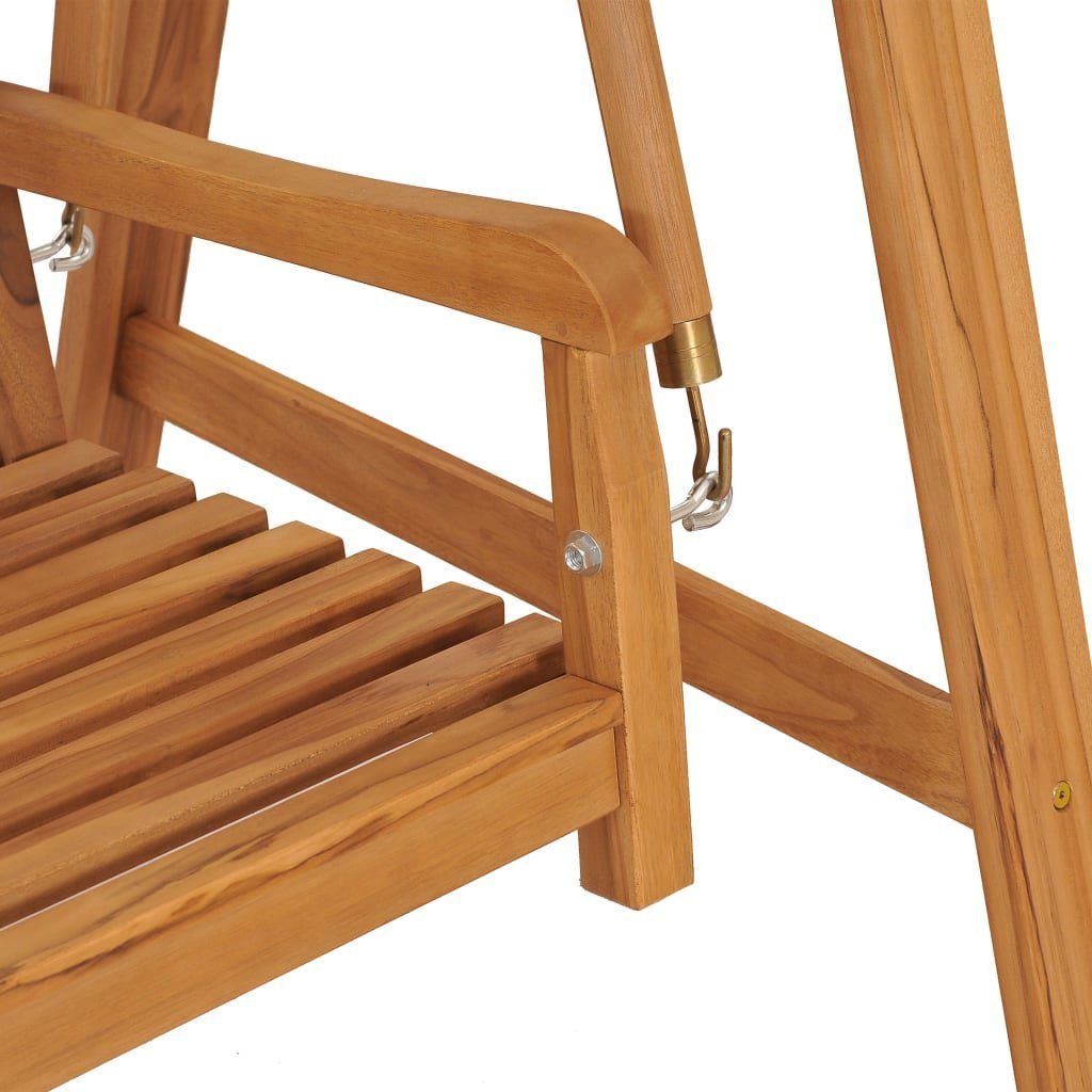 vidaXL Hollywoodschaukel Hollywoodschaukel 170 cm Massivholz Teak, 1 tlg.