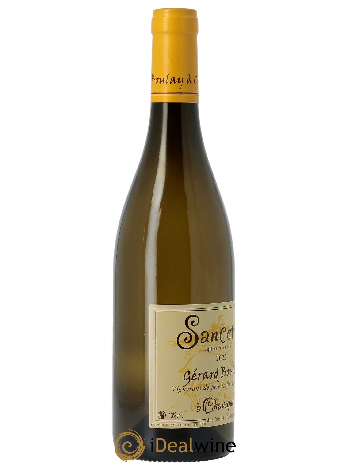 Sancerre Gérard Boulay  2022 - Lot de 1 Bouteille