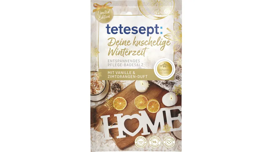 tetesept Deine kuschelige Winterzeit Badesalz 60 g