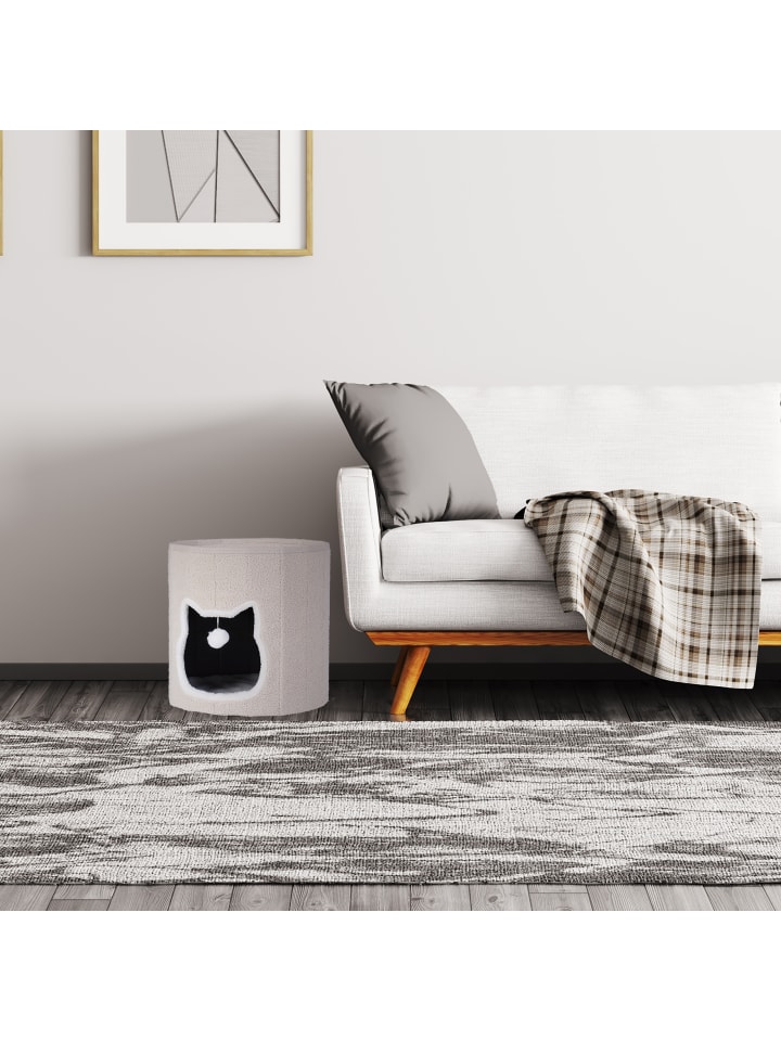 relaxdays Katzenhöhle in Beige - (H)40 x Ø 39 cm günstig kaufen onesize