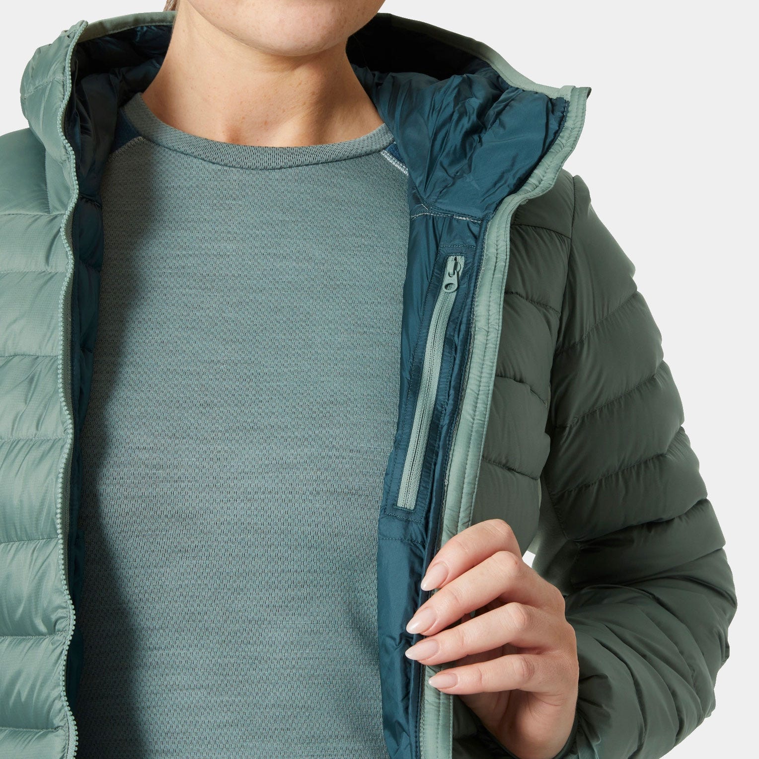 Women's Verglas Down Hybrid Hooded Jacket 2.0