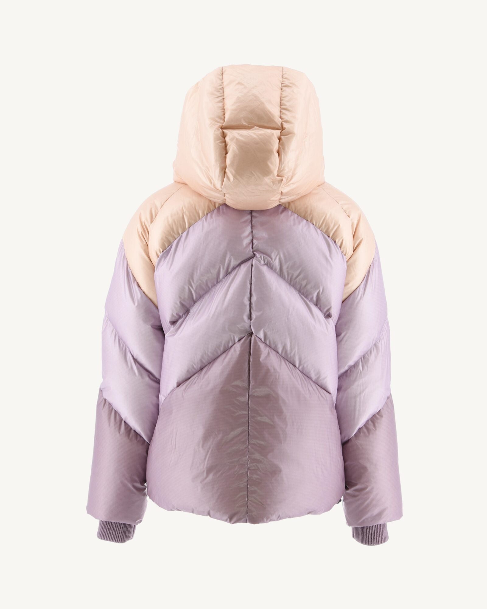 Doudoune à capuche Grand Froid Combo violet Stellar