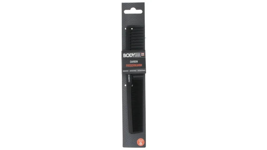 BODY&SOUL Carbon Frisierkamm