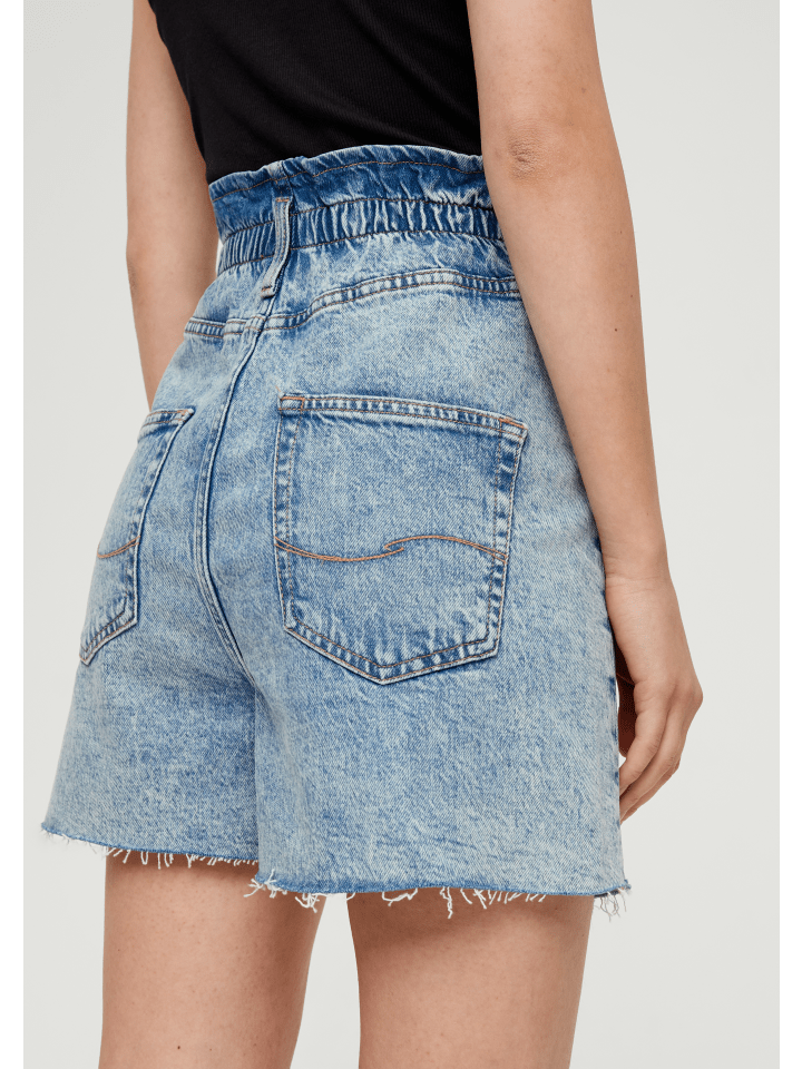 QS Jeans-Hose kurz in Blau günstig kaufen 36