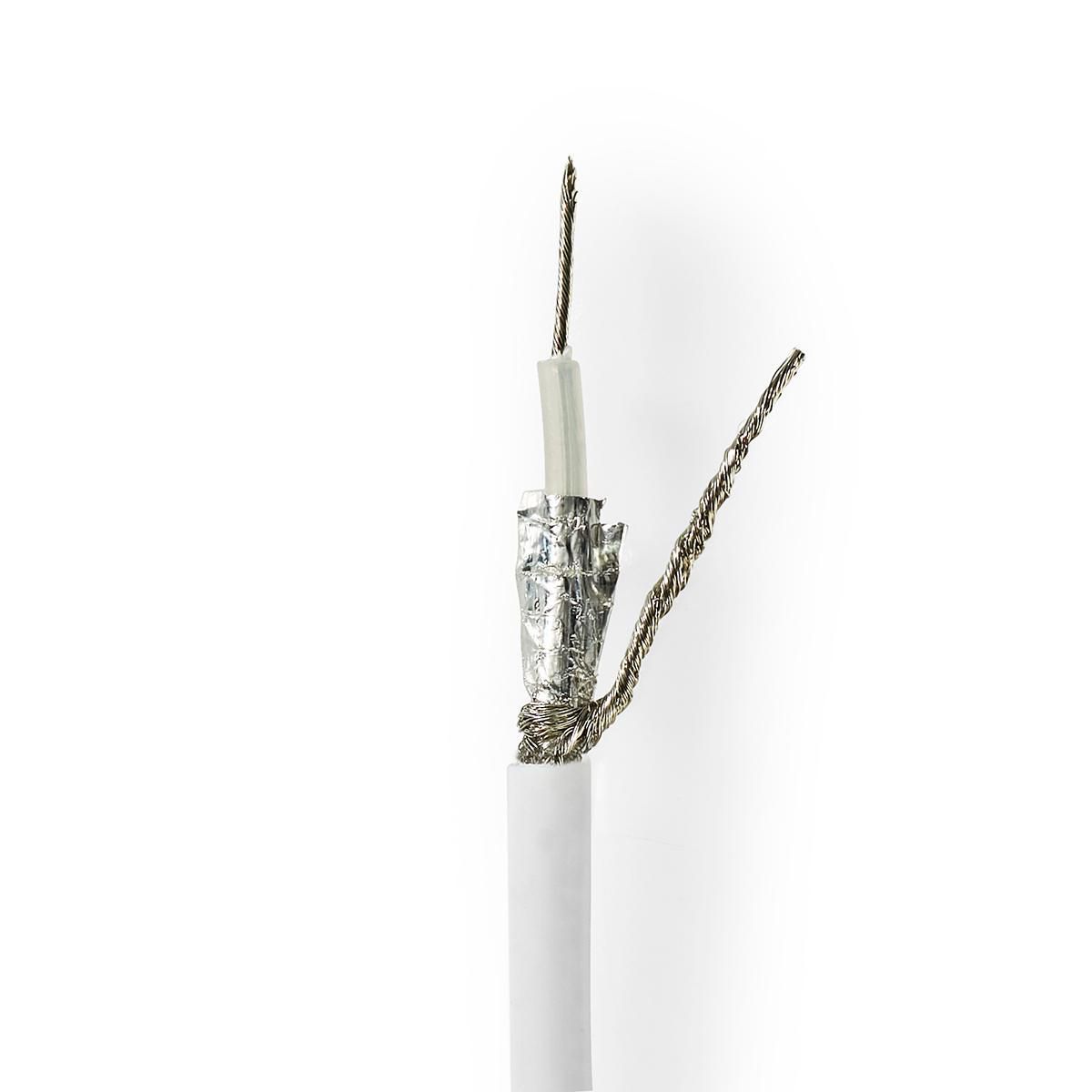 Nedis CSBG4025WT500 50 meter coaxkabel