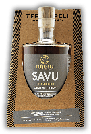 Teerenpeli Savu Peated Single Malt Whisky Cask Strength 58,5% Teerenpeli Savu Peated Single Malt Whisky Cask Strength 58,5%  0,5	 Liter - Vol 58,5%