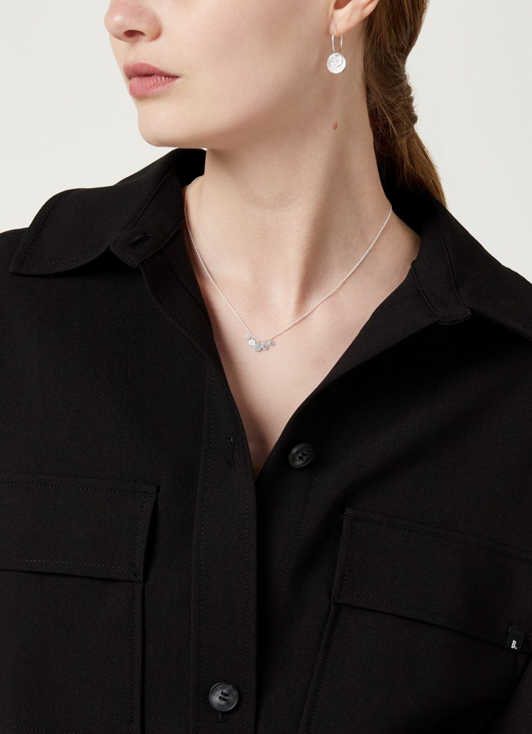 Pernille Corydon Mini Coin necklace of silver