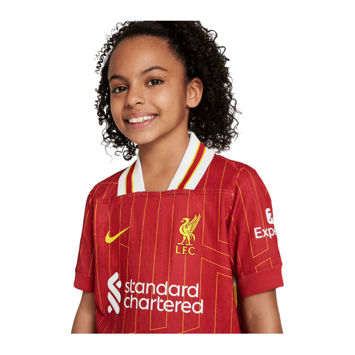 Nike FC Liverpool Auth. Trikot Home 2024/2025 Kids Rot F688