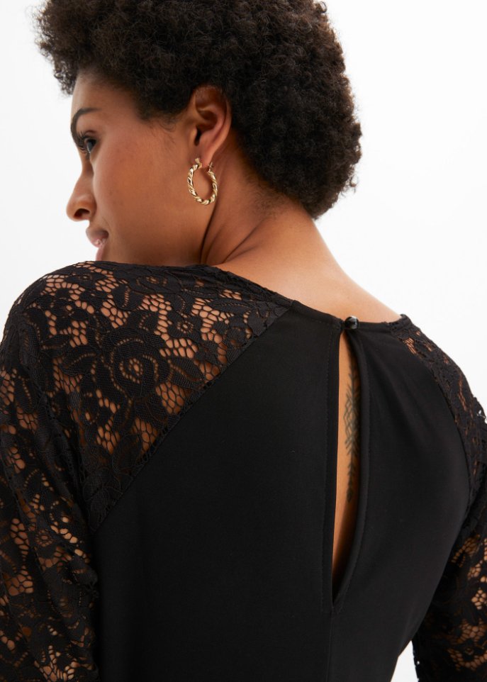 Jumpsuit mit Spitze