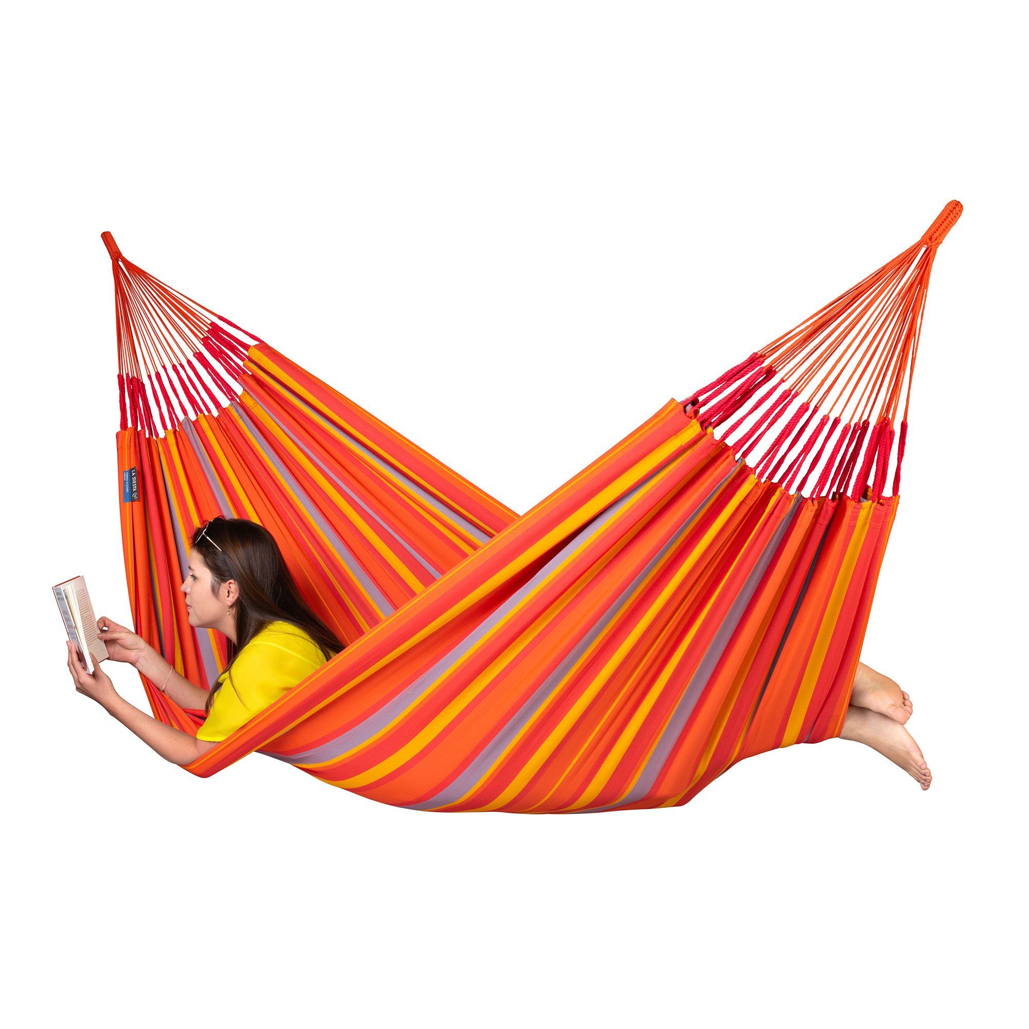 La Siesta Hängematte Brisa Toucan - Klassische Doppel-Hängematte Outdoor- LA SIESTA, Hochwertige Qualität