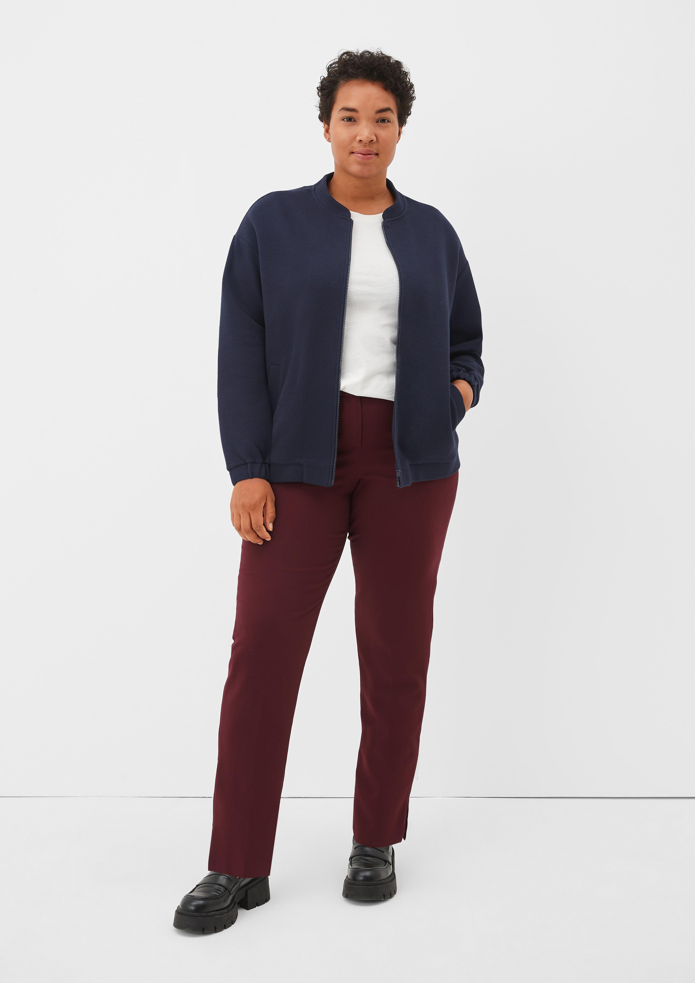 Sweatjacke mit Waffelstruktur  2121652-5959