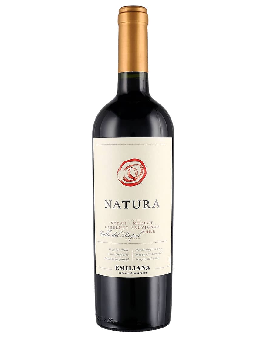 Valle del Rapel DO Natura Red Blend 2021 Emiliana 0,75 ℓ