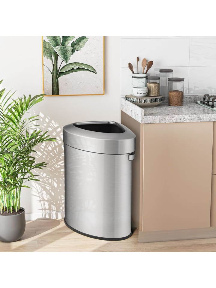 COSTWAY Mülleimer 60 L in Silber günstig kaufen onesize