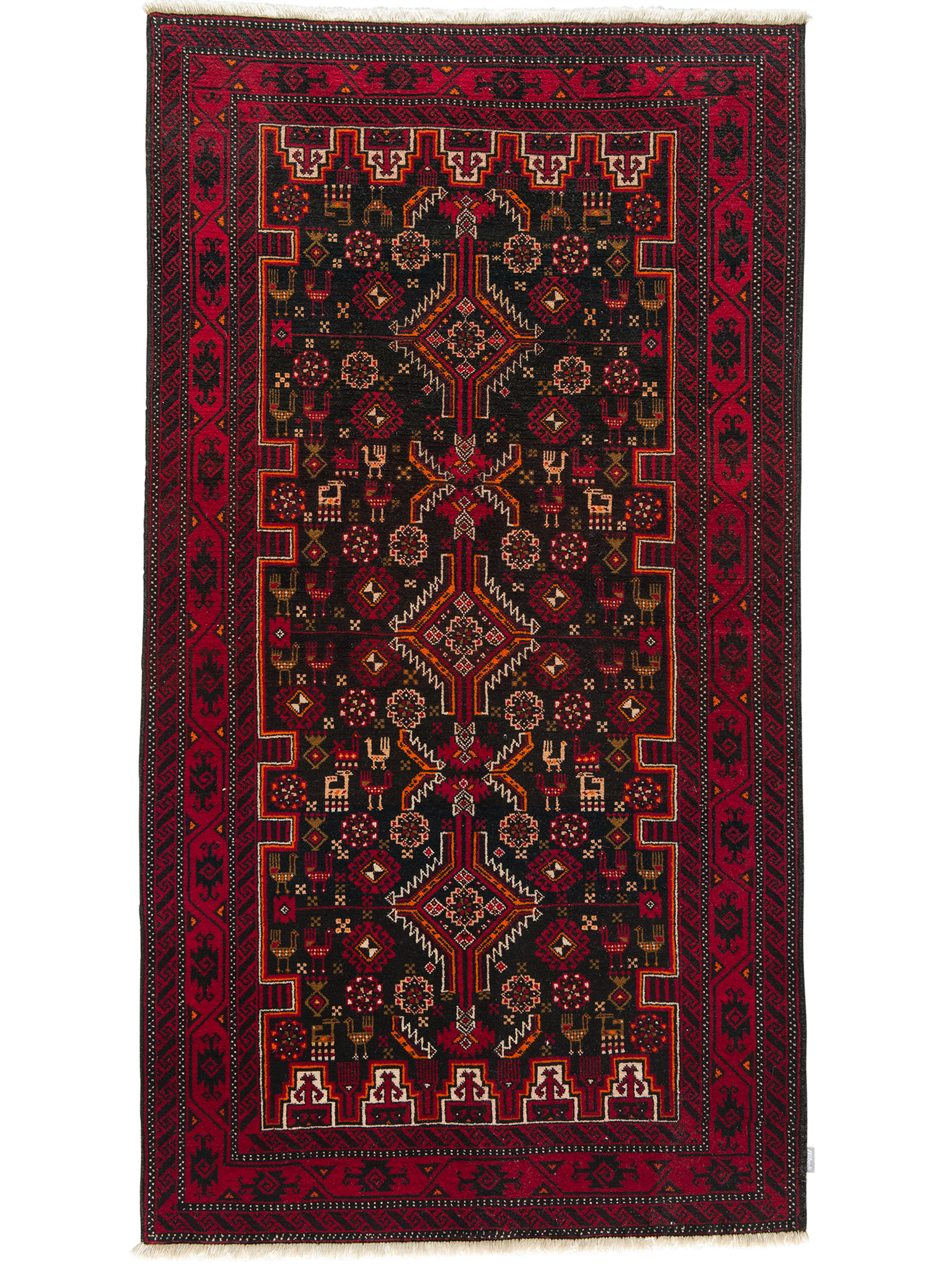 Belutsch ca. 100 x 190 cm, Unikat / Einzelstück