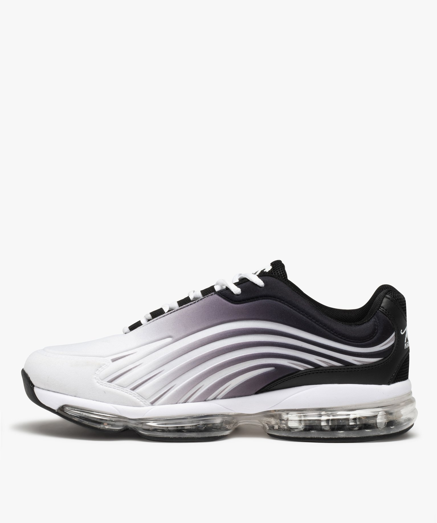Baskets homme dessus mesh à semelle bulle d’air – Airness noir | GEMO