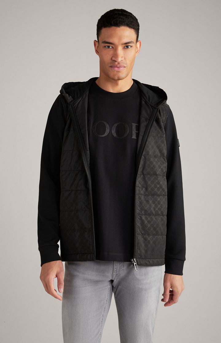 Cornflower Sweatjacke Scotty in Schwarz