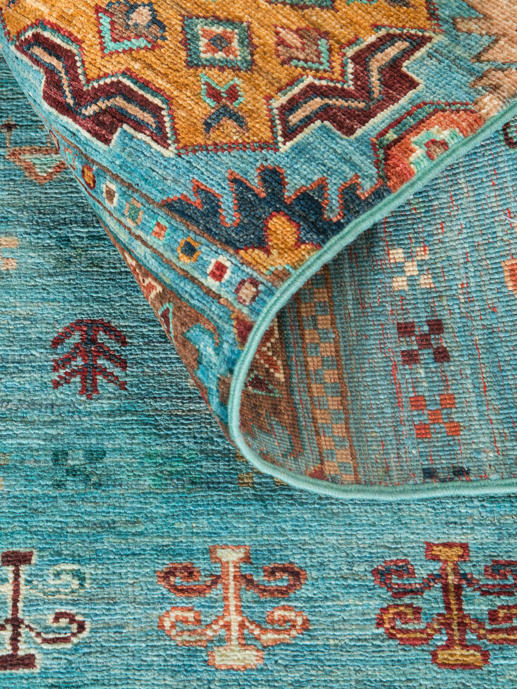 Chobi Schal ca. 175 x 237 cm, Unikat / Einzelstück