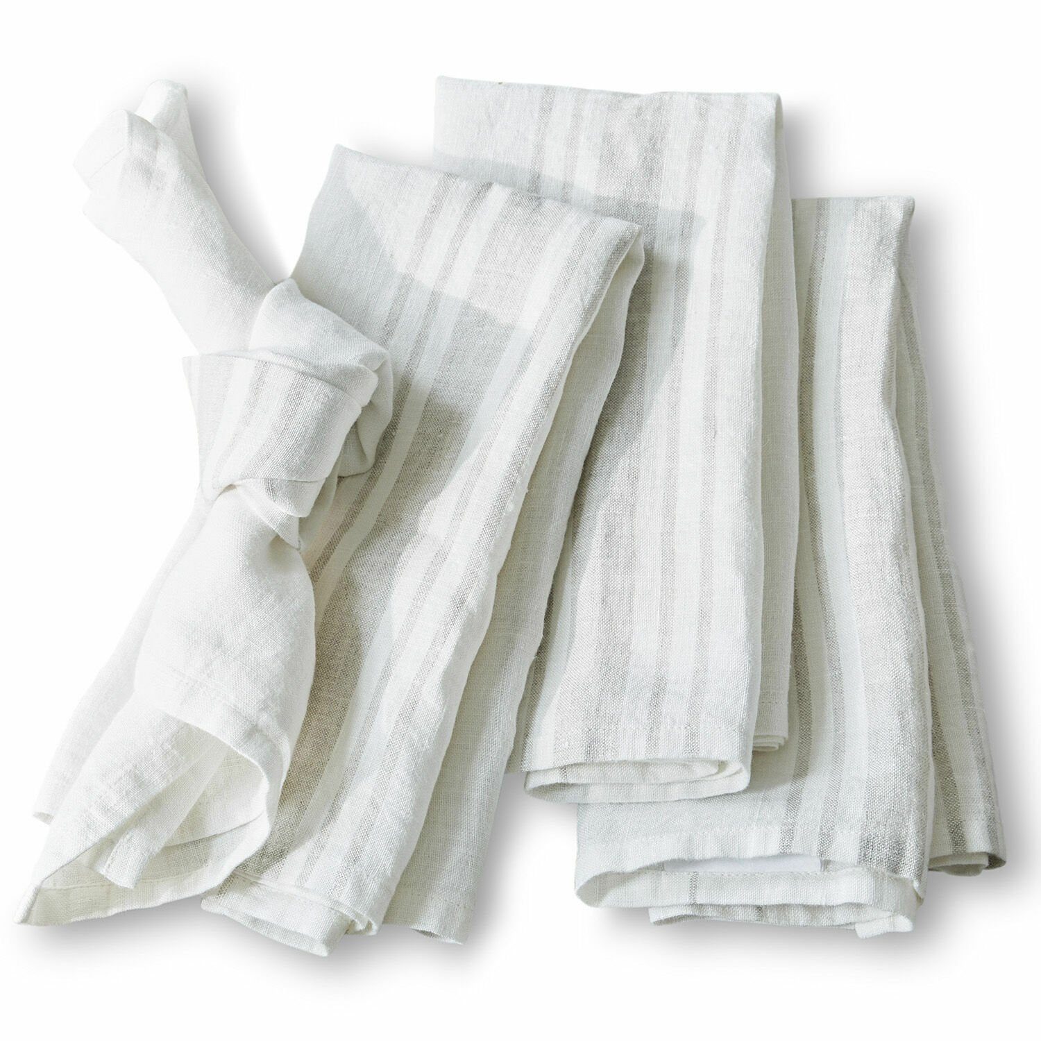 Abschirmdecke, Serviette 4er Set Nomain creme, Mirabeau